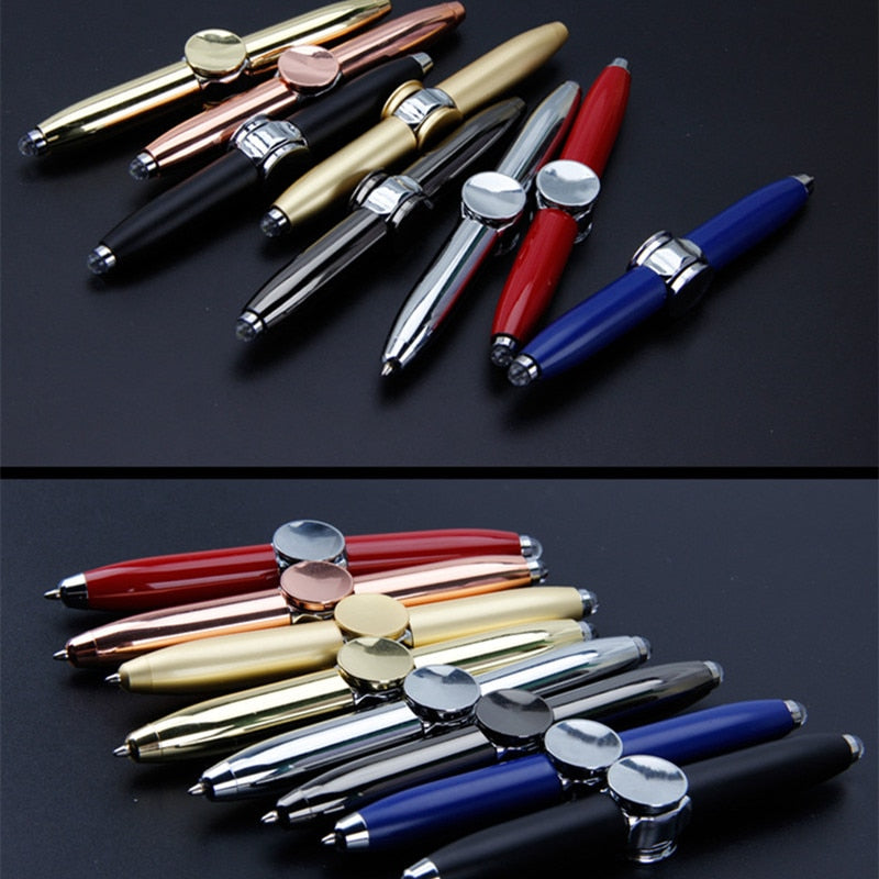 LED Light-Up Spinning Pen – Fidget, Dazzle & De-Stress