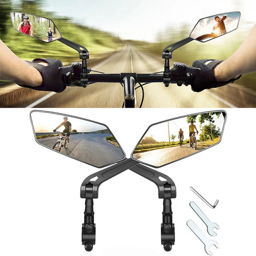 HD Bike Mirrors (2-Pack) – See Every Blind Spot