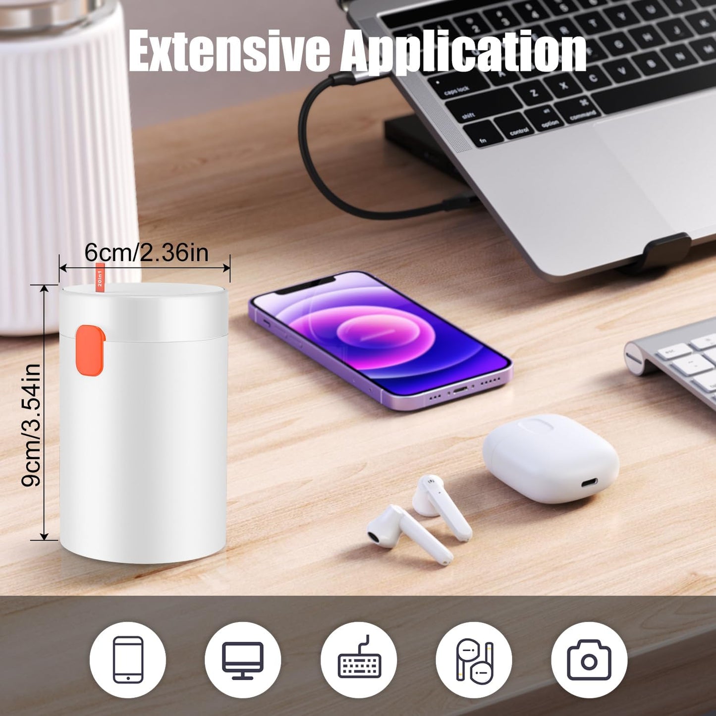 20-in-1 Keyboard & Earbuds Cleaning Kit – Dust-Free Tech in Minutes