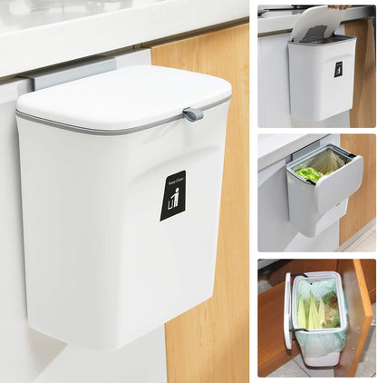 2.4-Gallon Kitchen Compost Bin – No More Odours or Fruit Flies