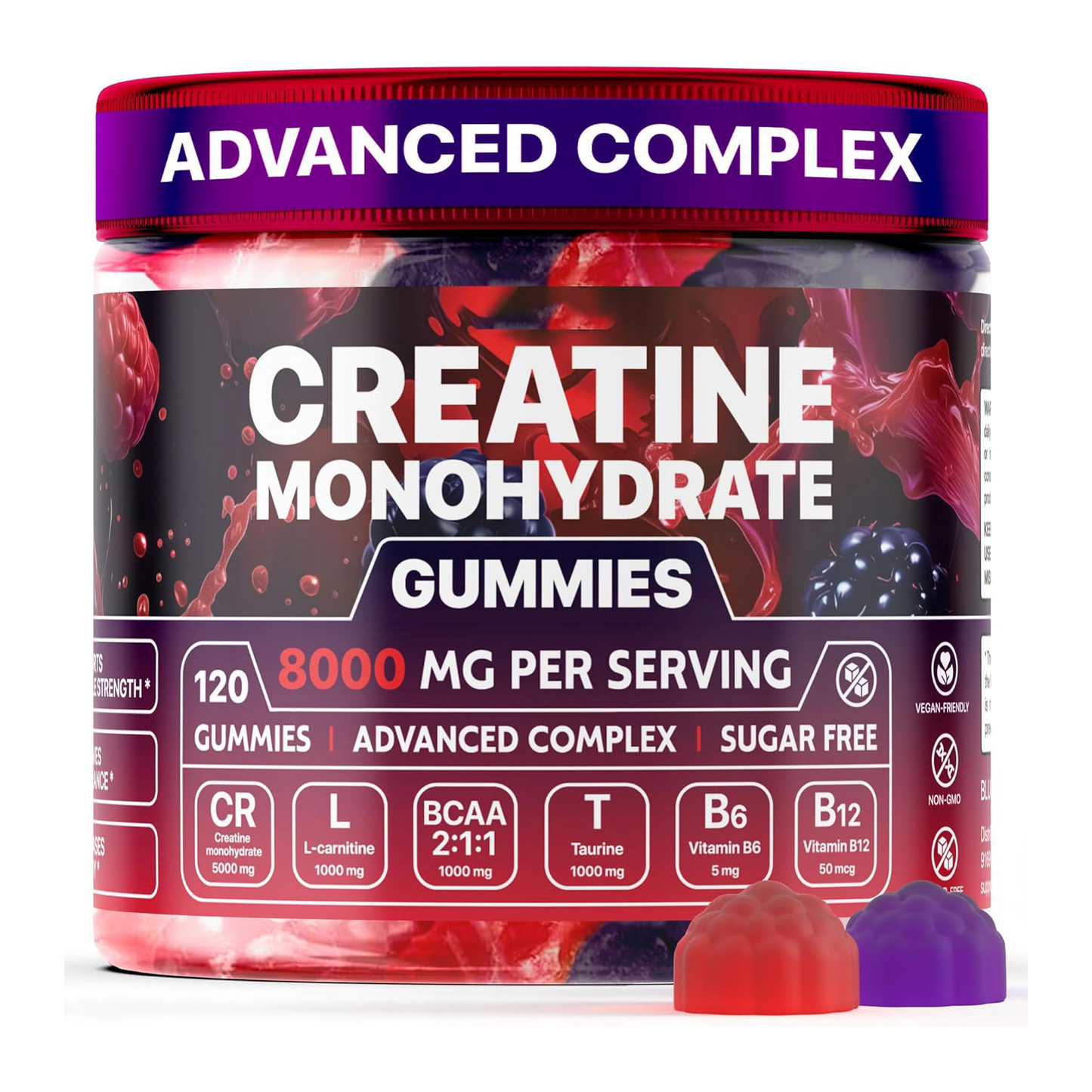 Creatine Muscle Boost Gummies – Fuel Your Gains, Love the Taste