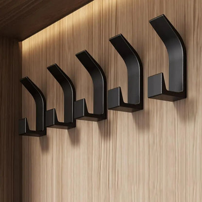 Self-Adhesive Wall Hooks for Coats (5-Pack) – No Drilling, No Damage