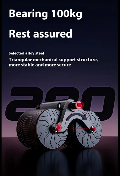 Auto-Return Ab Wheel – Core Workouts Made Effortless