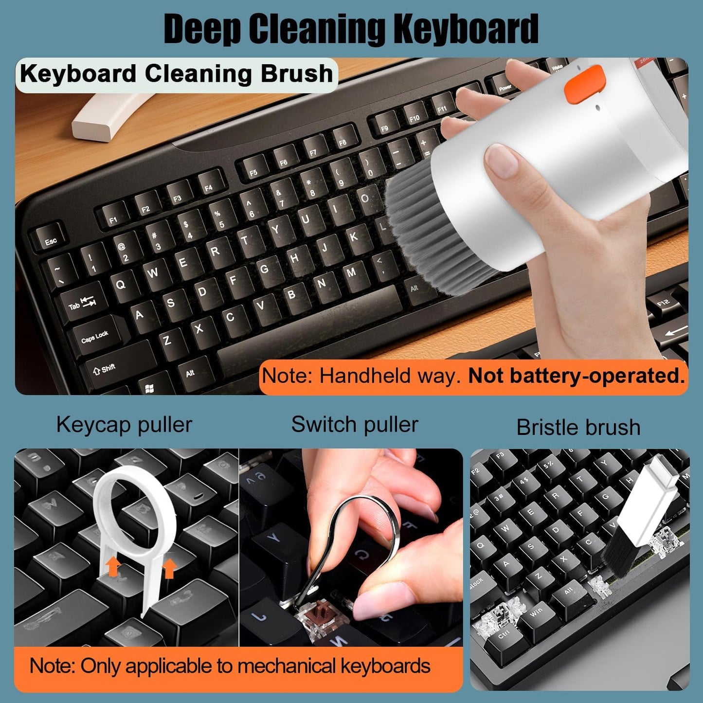 20-in-1 Keyboard & Earbuds Cleaning Kit – Dust-Free Tech in Minutes