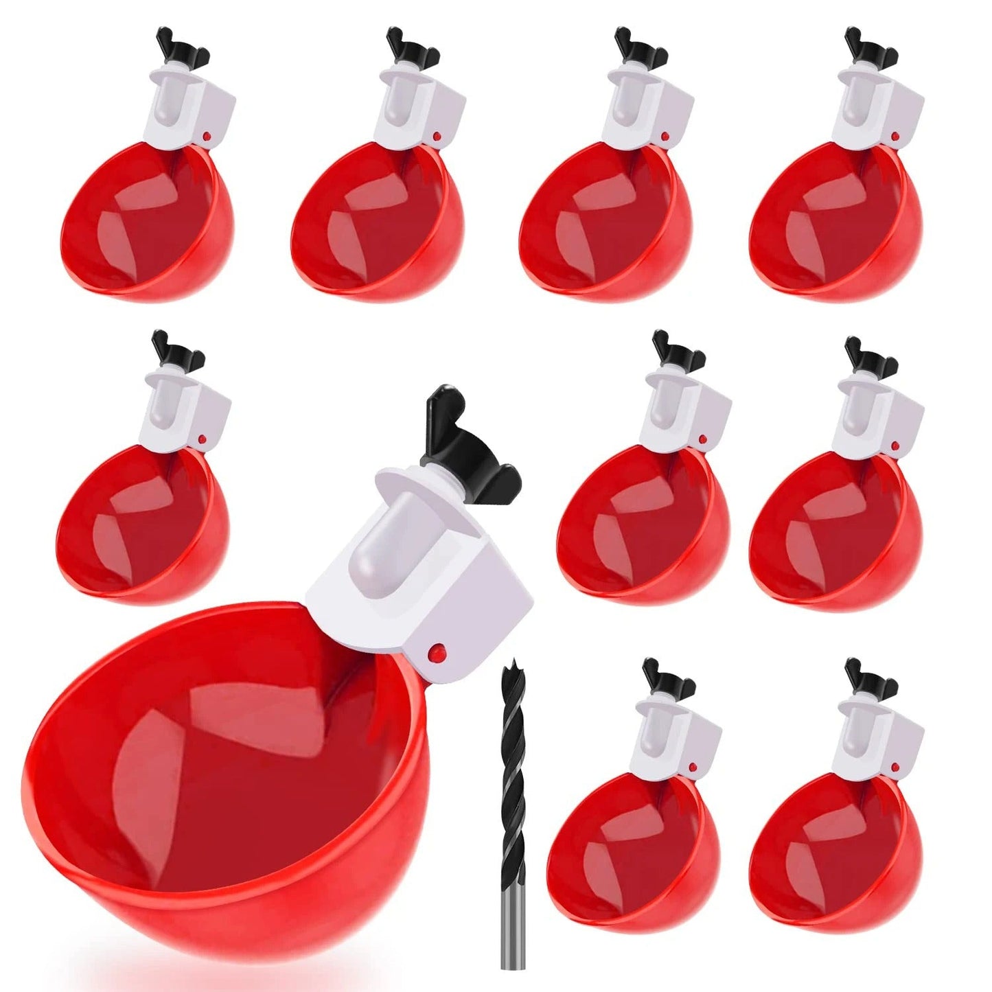 Automatic Chicken Waterer Set – No More Daily Refills