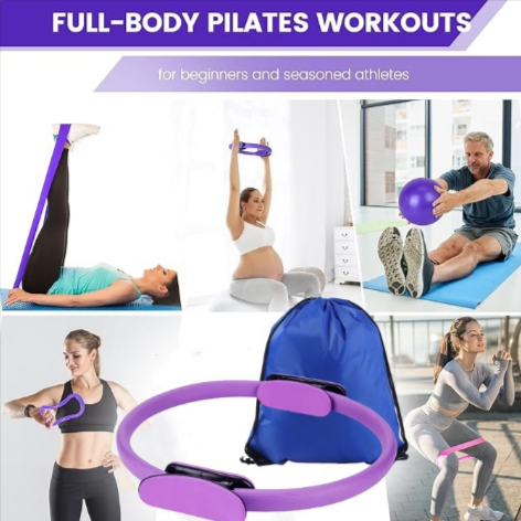 Complete 13-Piece Yoga & Pilates Kit – Your Home Studio, Sorted