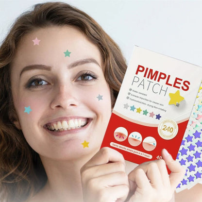 240-Pack Cute Pimple Patches – Discreet Coverage, Cute Confidence