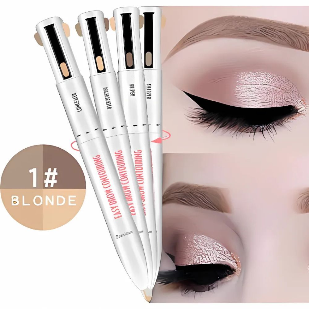 4-in-1 Eyebrow Pen – Shape, Fill, Conceal & Highlight in One Step