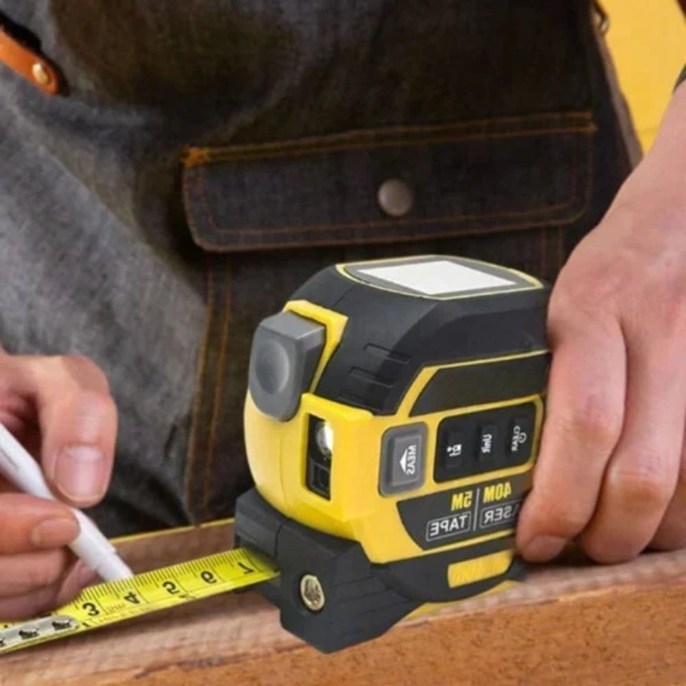 3-in-1 Infrared Laser Tape – Precision Measuring Made Simple