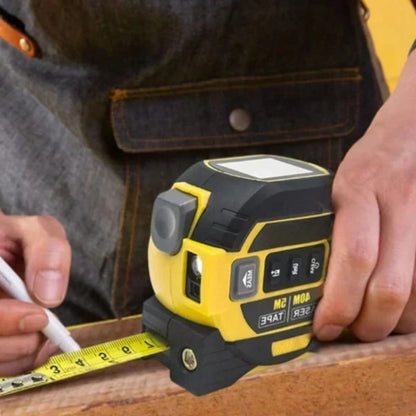 3-in-1 Infrared Laser Tape – Precision Measuring Made Simple