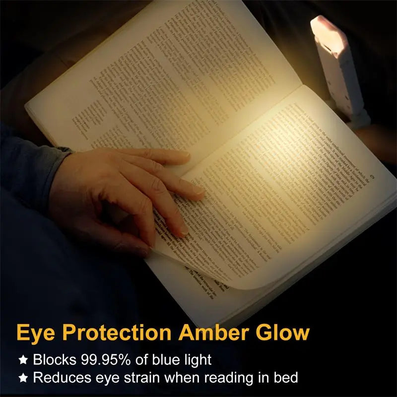 Clip-On LED Book Light – Read All Night, Sleep Easy