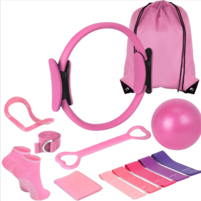 Complete 13-Piece Yoga & Pilates Kit – Your Home Studio, Sorted
