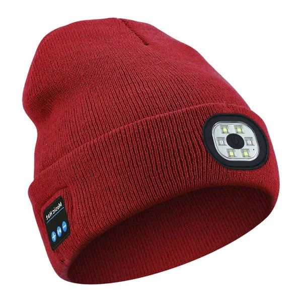 3-in-1 Bluetooth Beanie – Music, Warmth & Visibility in One