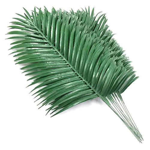 Artificial Palm Leaves (12-Pack) – Instant Tropical Decor