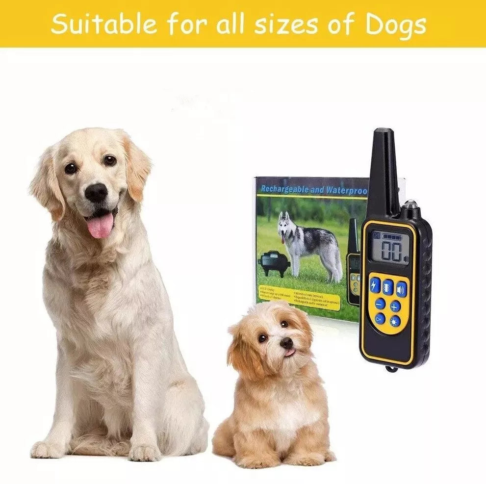 2600ft Remote Dog Training Collar – Reliable Off-Leash Communication