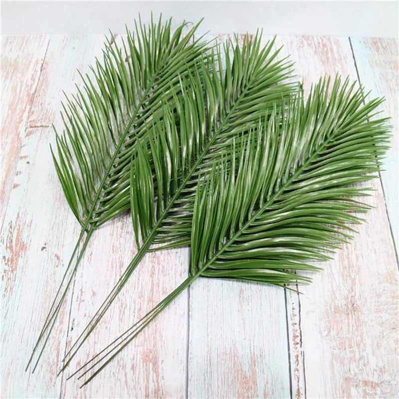 Artificial Palm Leaves (12-Pack) – Instant Tropical Decor