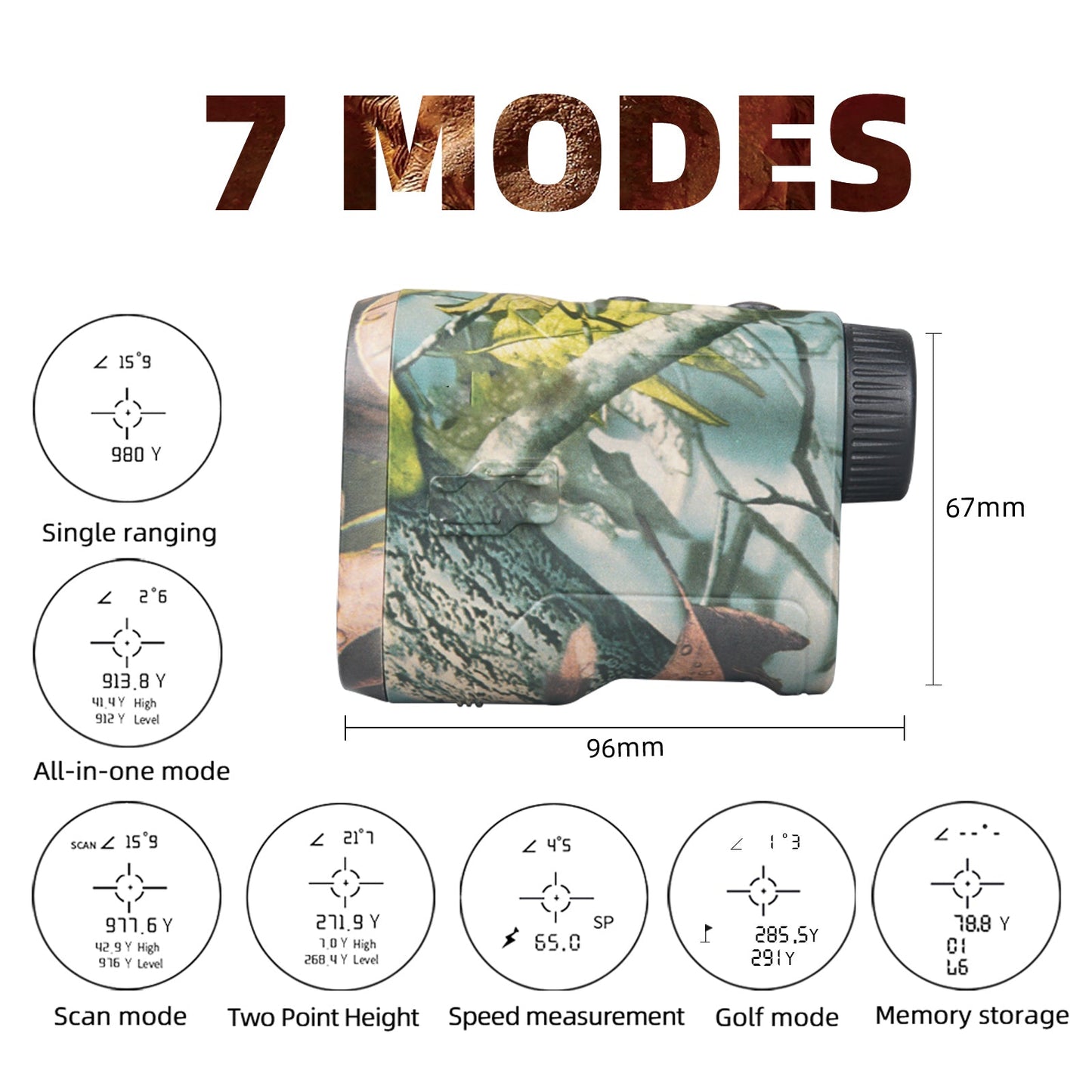 1000-Yard Hunting Rangefinder – Precision You Can Trust
