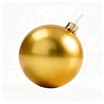 Inflatable Holiday Ball Decoration – Big, Bold Christmas Cheer