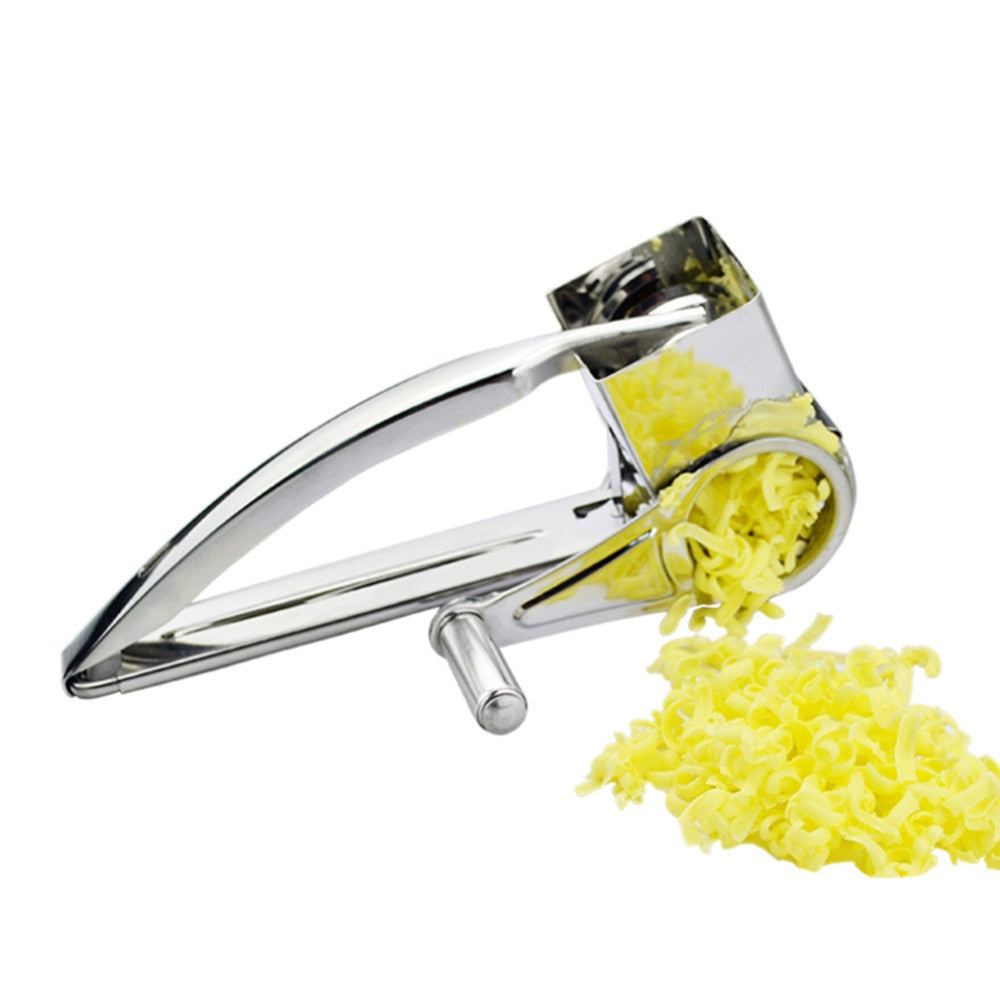 4-Piece Stainless Steel Cheese Grater Set – Effortless Grating, Every Texture