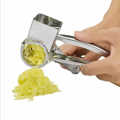 4-Piece Stainless Steel Cheese Grater Set – Effortless Grating, Every Texture