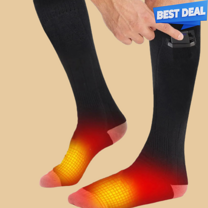 Rechargeable Heated Socks (3-Pack) – Up to 8 Hours of Warm Feet