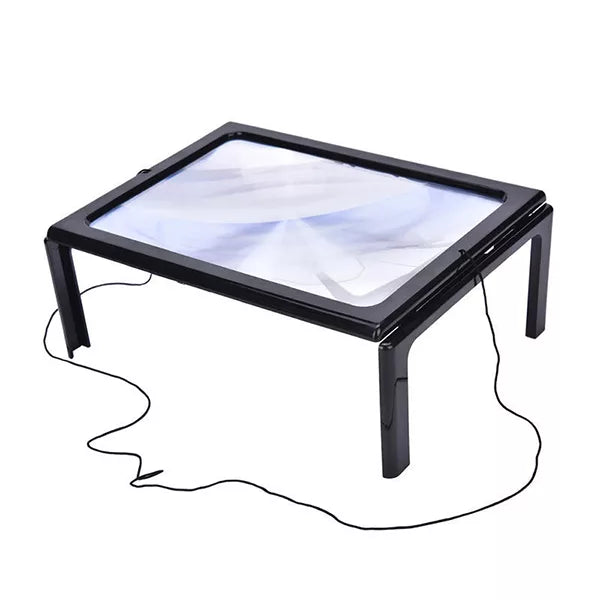 3x Magnifying Glass with LED Light – Rediscover the Joy of Reading