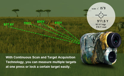 1000-Yard Hunting Rangefinder – Precision You Can Trust