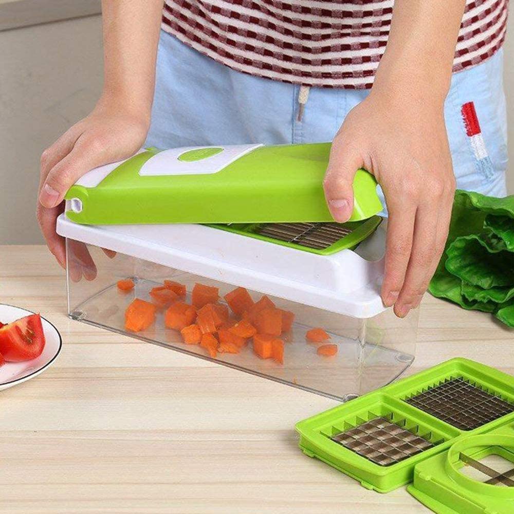 12-in-1 Multifunctional Vegetable Cutter – Cut Prep Time, Not Corners