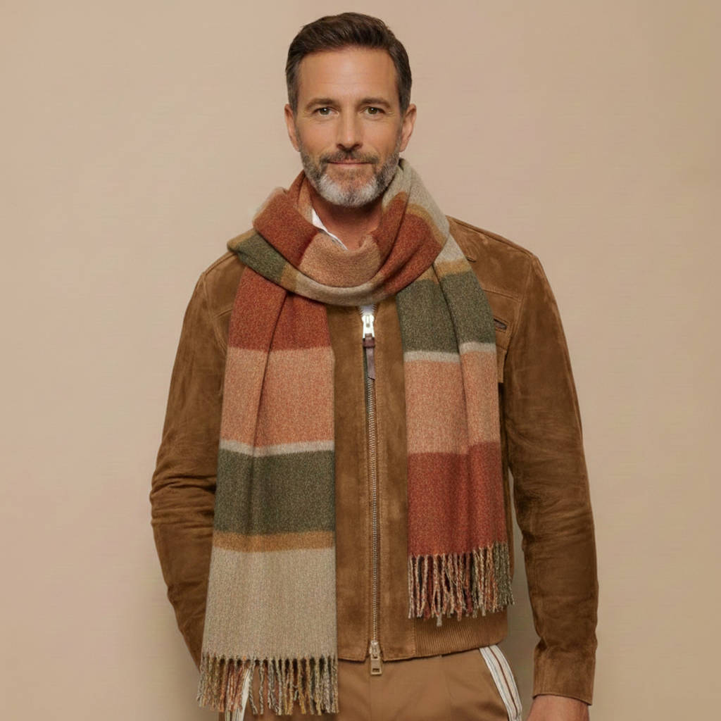 Men's Retro Suede Jacket with Zip Pockets – Stand Out Without Trying