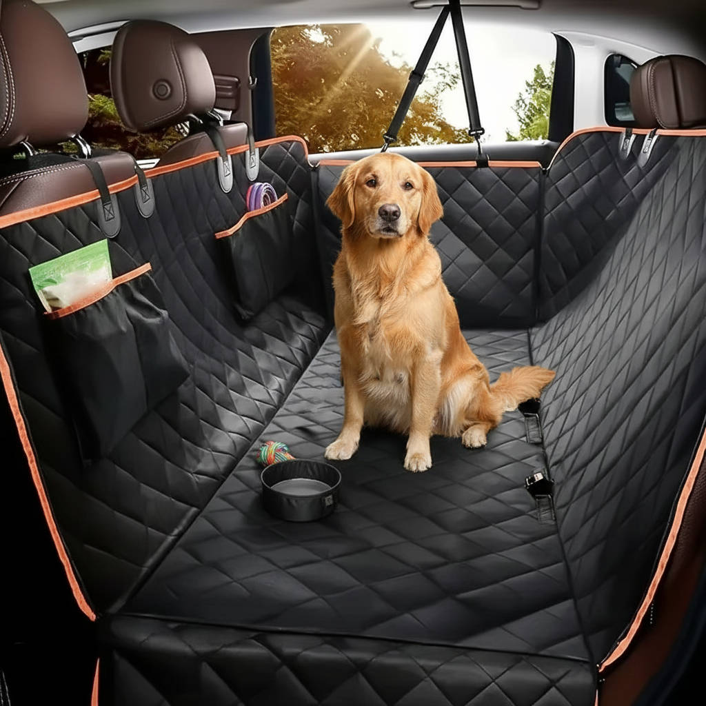 Waterproof Dog Car Seat Cover – Protect Your Car, Stress-Free Drives
