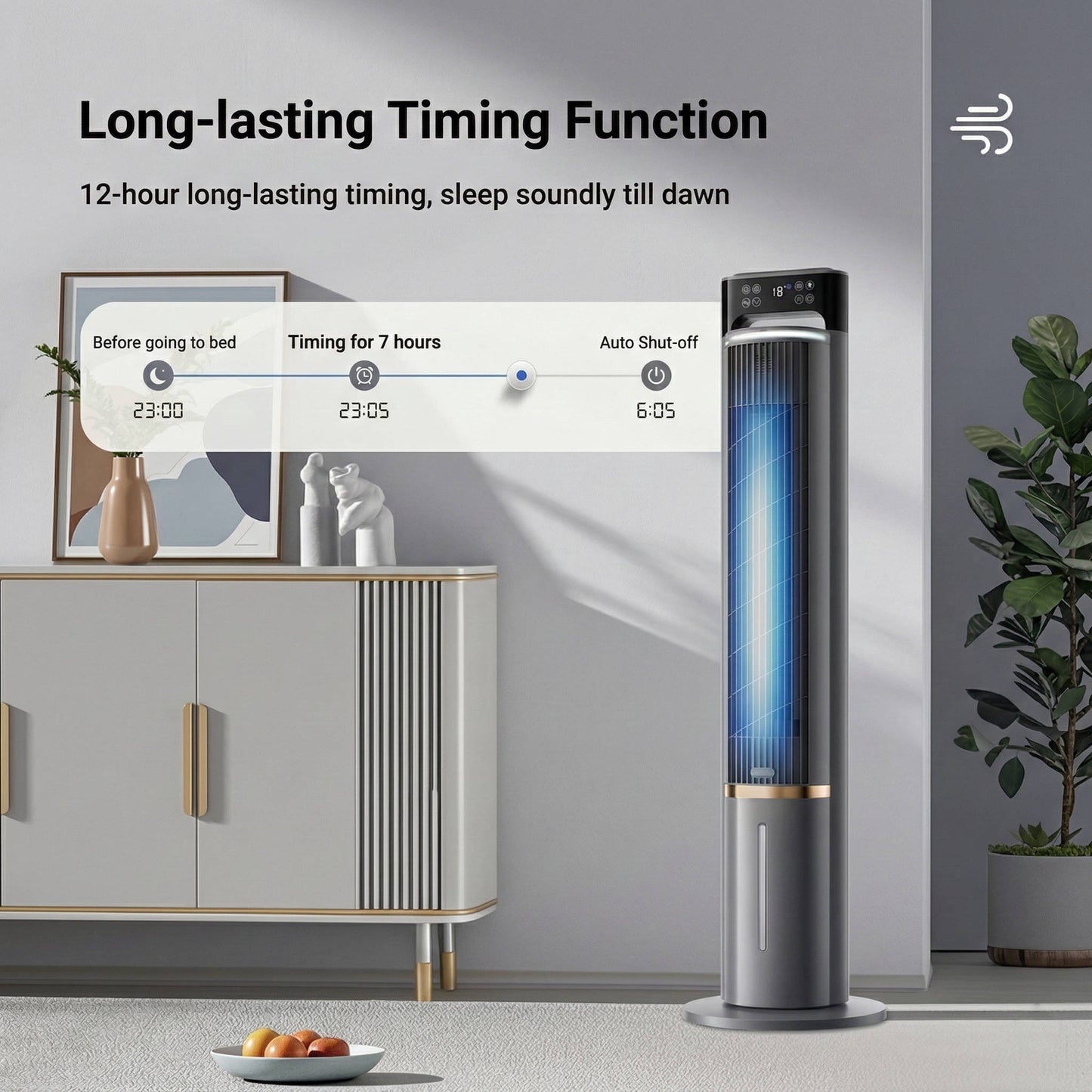 Smart Quiet Room Air Cooler – Powerful Cooling, Zero Noise