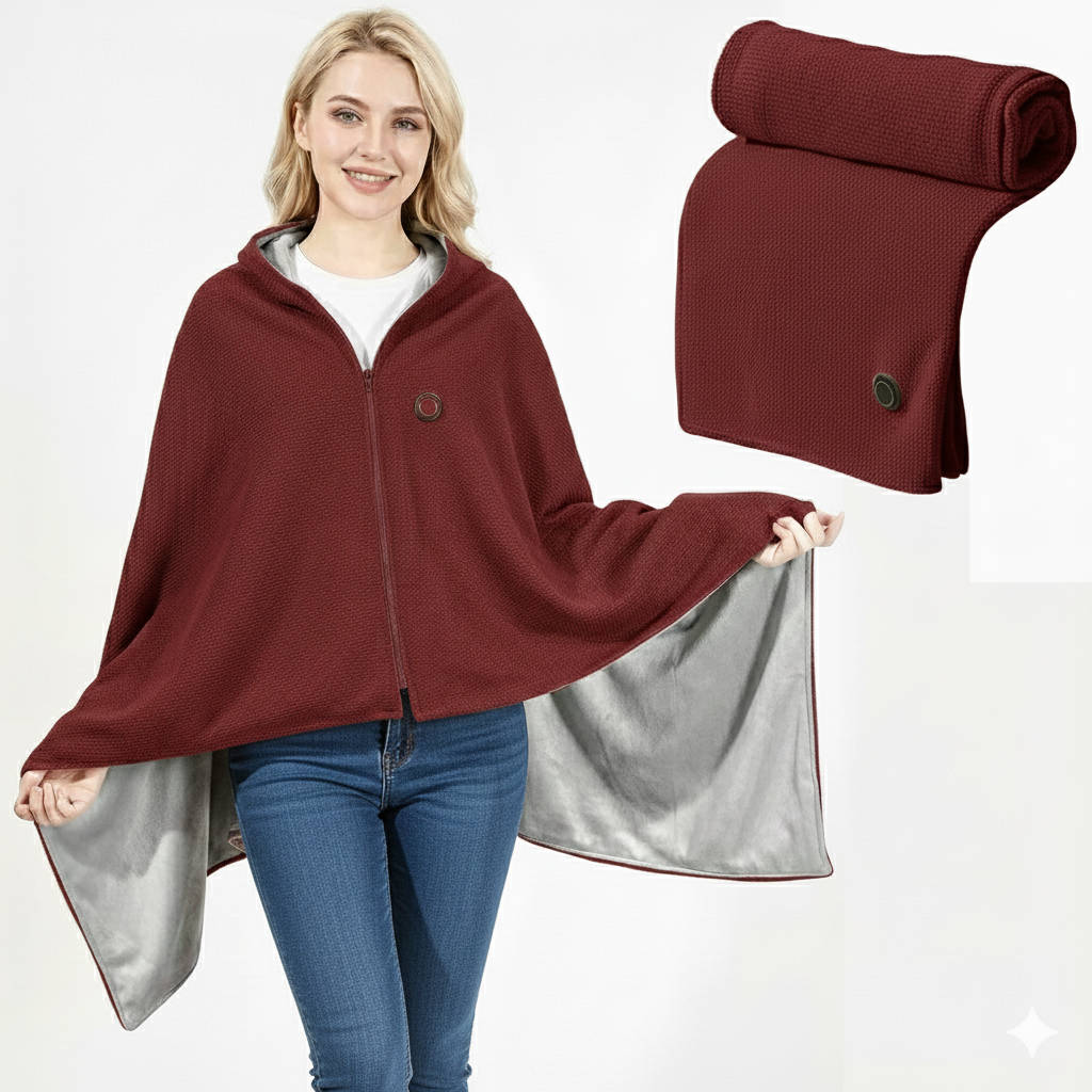 Portable Heated Shawl Blanket – Warmth That Goes Everywhere You Do
