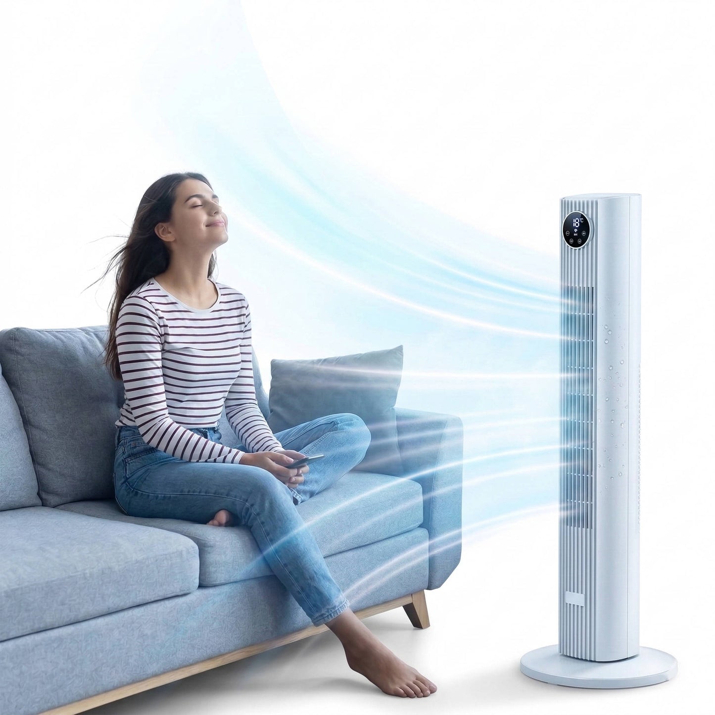 Bedroom Portable Air Cooler – Sleep Cool Every Night