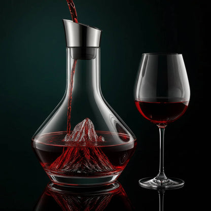 Crystal Glass Wine Decanter – Smoother Sips, Instantly