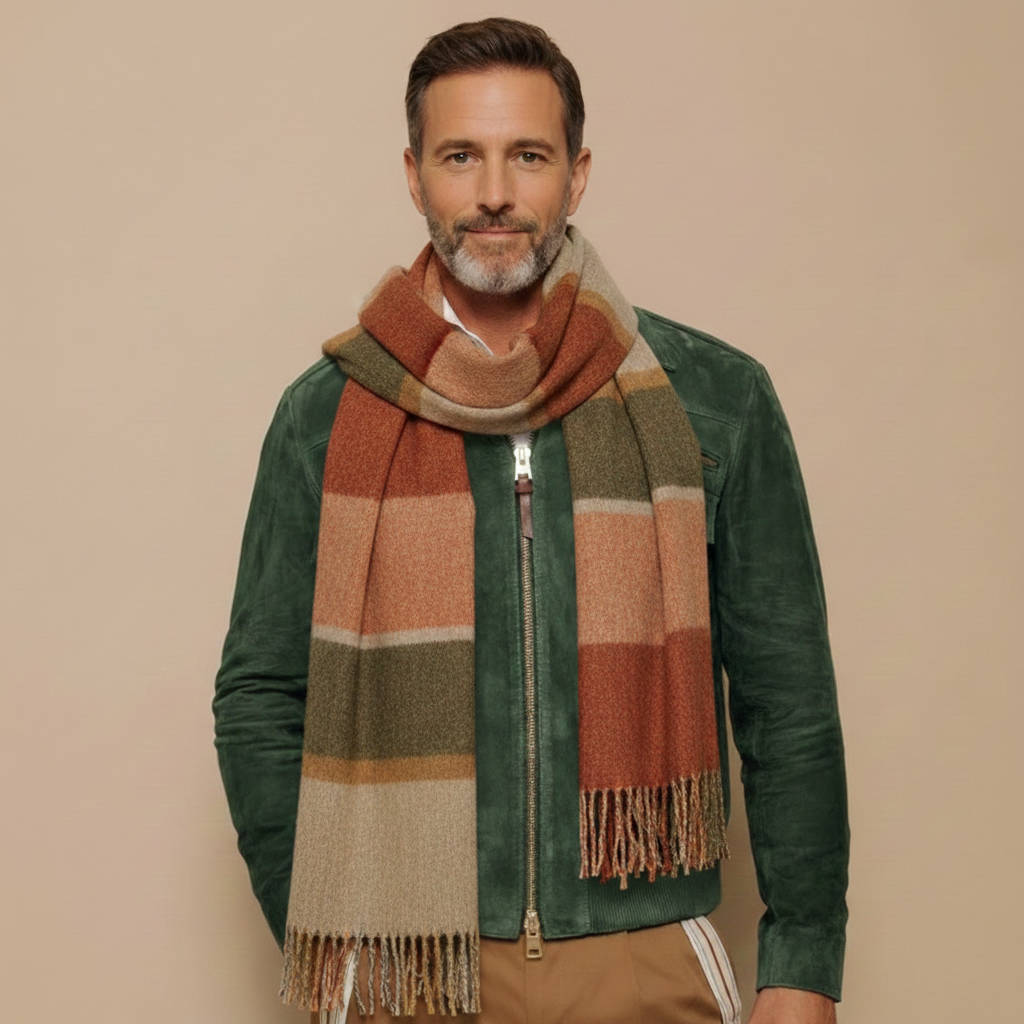 Men's Retro Suede Jacket with Zip Pockets – Stand Out Without Trying