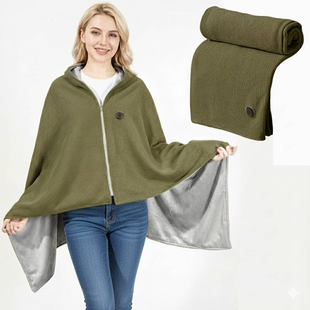 Portable Heated Shawl Blanket – Warmth That Goes Everywhere You Do