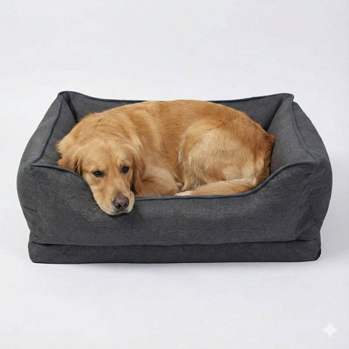 Orthopedic Car Dog Bed – No More Sliding, No More Stress in the Back Seat