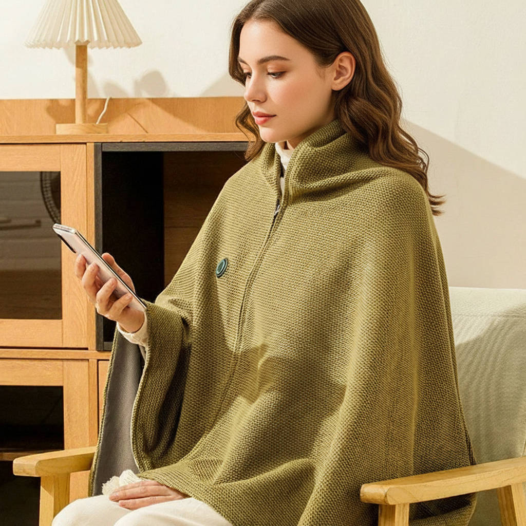 Portable Heated Shawl Blanket – Warmth That Goes Everywhere You Do
