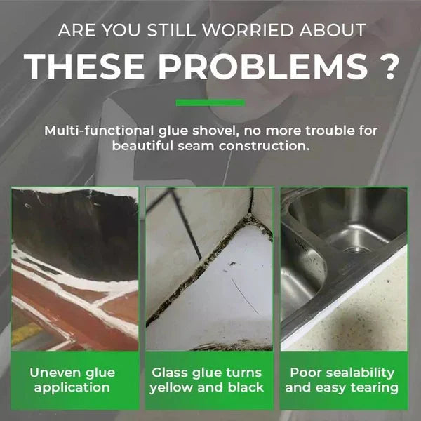 3-in-1 Stainless Steel Caulk Remover – Clean Lines, No Mess