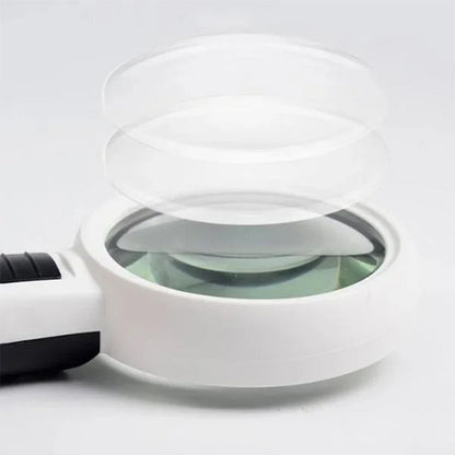 30x Optical Magnifier with LED Light – Read Every Detail with Ease