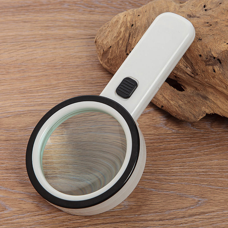 30x Optical Magnifier with LED Light – Read Every Detail with Ease