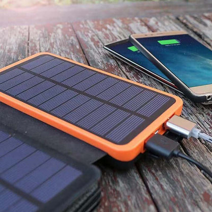 25,000mAh Solar Power Bank – Quick-Charge Power Anywhere, Anytime
