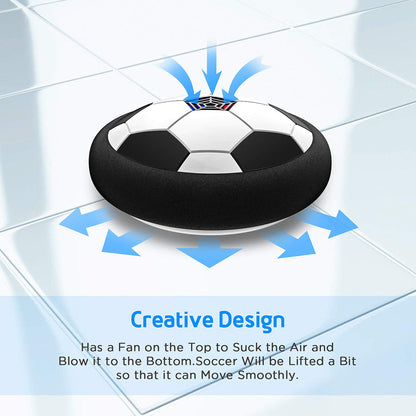 Glow Hover Soccer Balls (2-Pack) – Indoor Energy Burner