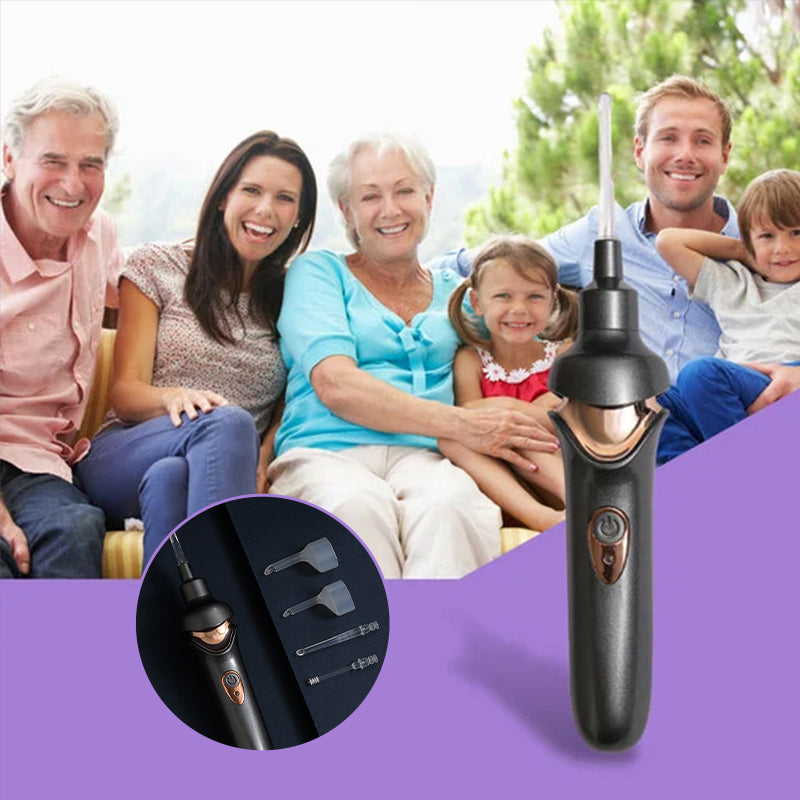 5-in-1 Electric Ear Cleaner – Gentle, Visual Ear Care at Home