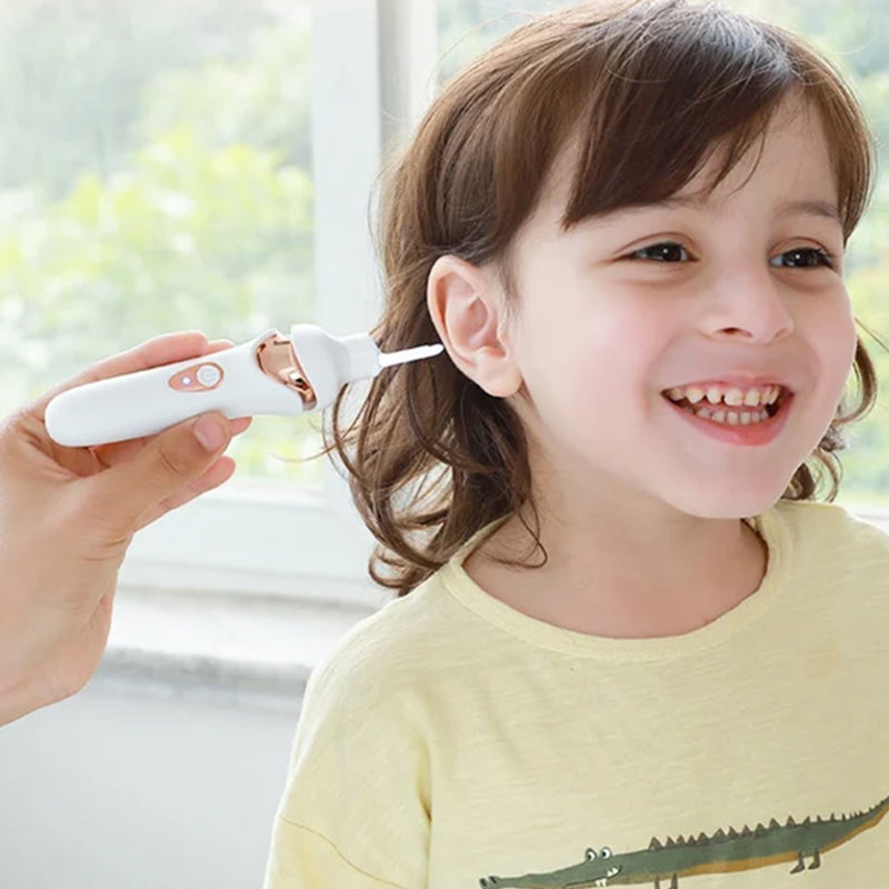 5-in-1 Electric Ear Cleaner – Gentle, Visual Ear Care at Home