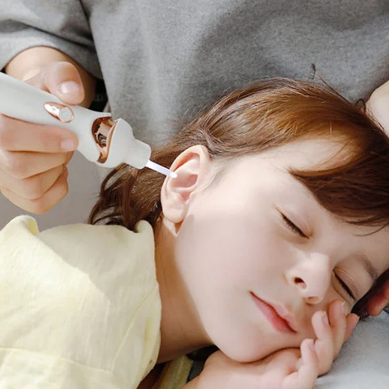 5-in-1 Electric Ear Cleaner – Gentle, Visual Ear Care at Home
