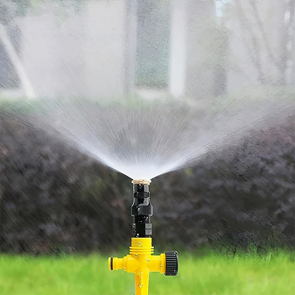 360° Garden Sprinkler – Even Watering Coverage, Zero Effort