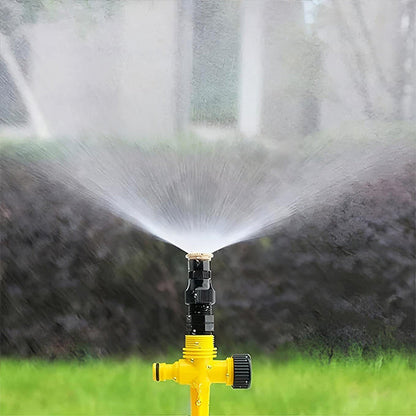 360° Garden Sprinkler – Even Watering Coverage, Zero Effort