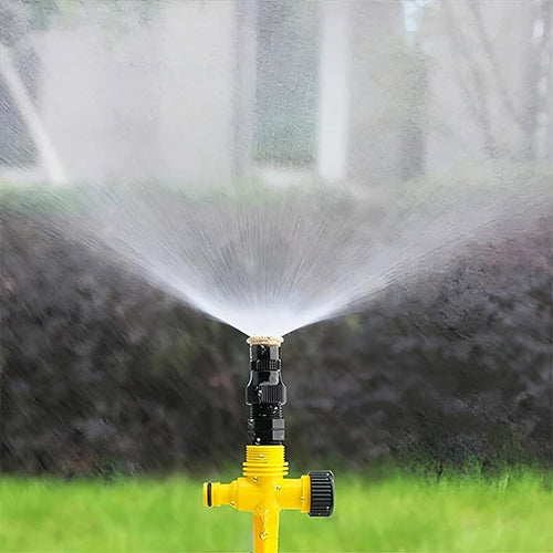 360° Garden Sprinkler – Even Watering Coverage, Zero Effort