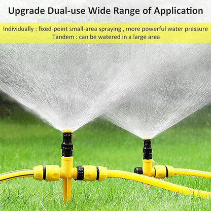 360° Garden Sprinkler – Even Watering Coverage, Zero Effort